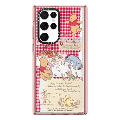 Winnie The Pooh Picnic Collage Phone Case