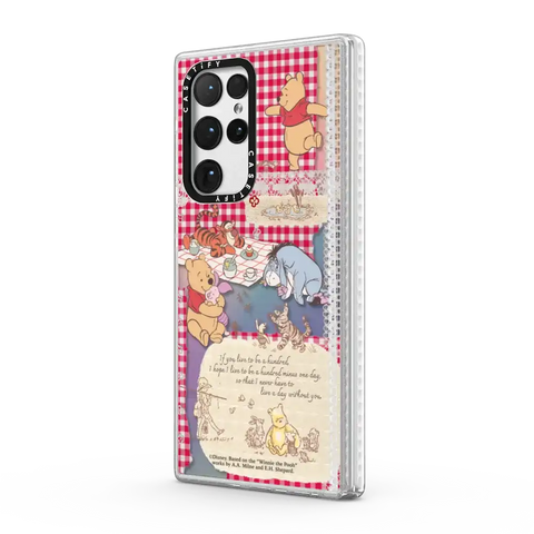 Winnie The Pooh Picnic Collage Phone Case