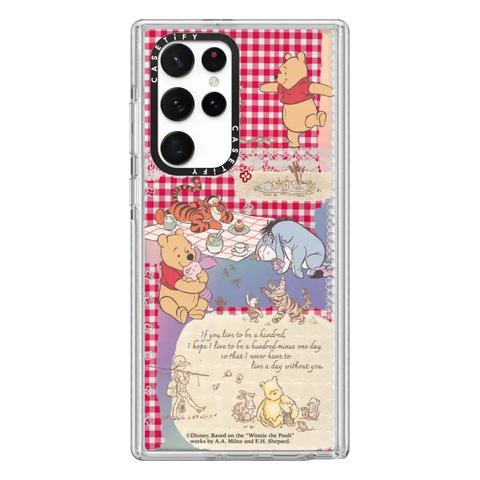 Winnie The Pooh Picnic Collage Phone Case