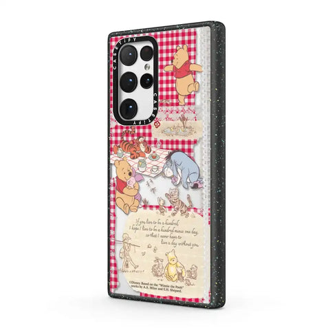 Winnie The Pooh Picnic Collage Phone Case