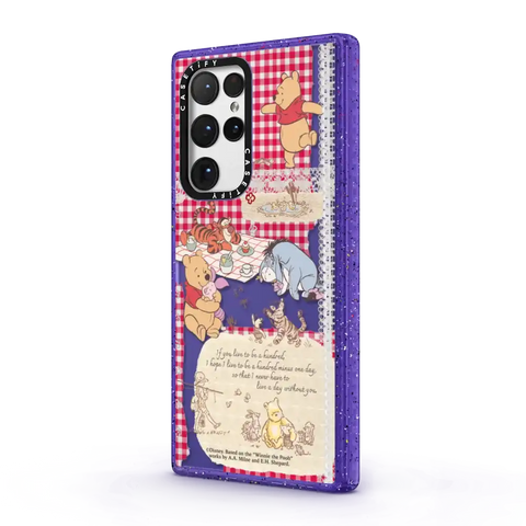 Winnie The Pooh Picnic Collage Phone Case