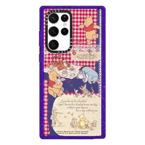 Winnie The Pooh Picnic Collage Phone Case