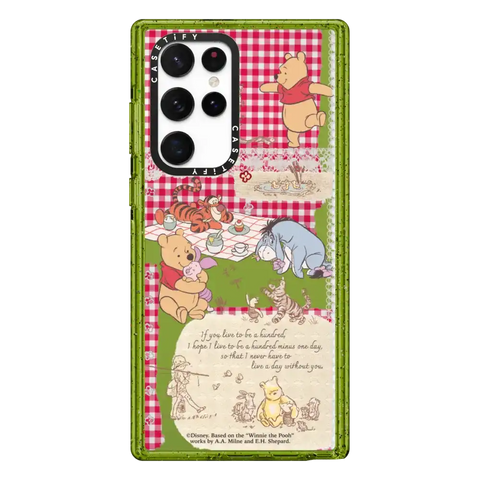Winnie The Pooh Picnic Collage Phone Case