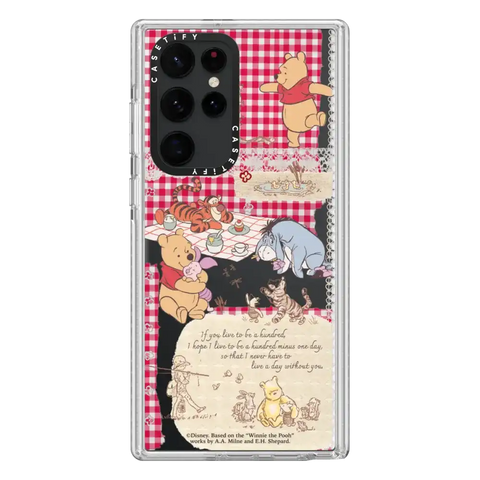 Winnie The Pooh Picnic Collage Phone Case