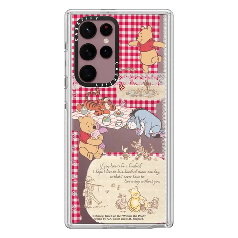 Winnie The Pooh Picnic Collage Phone Case