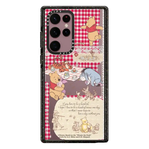 Winnie The Pooh Picnic Collage Phone Case