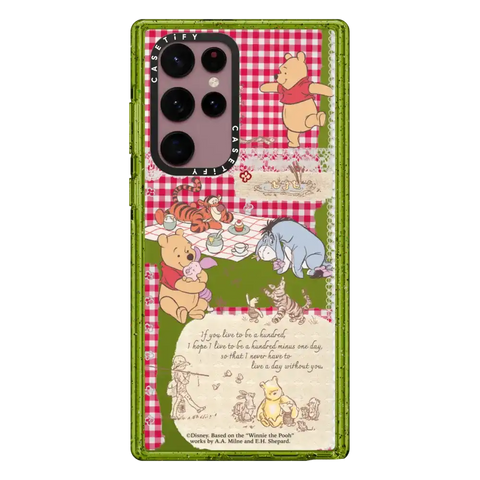 Winnie The Pooh Picnic Collage Phone Case