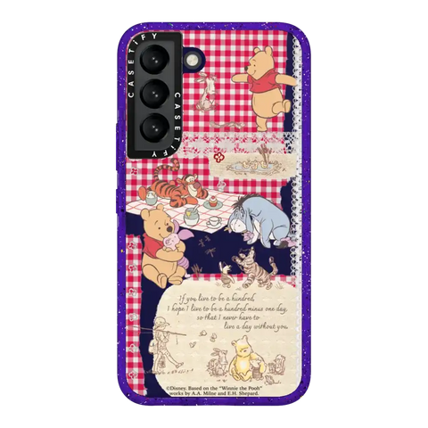 Winnie The Pooh Picnic Collage Phone Case