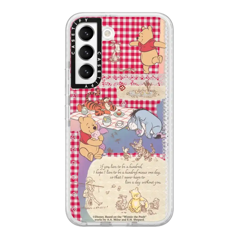 Winnie The Pooh Picnic Collage Phone Case