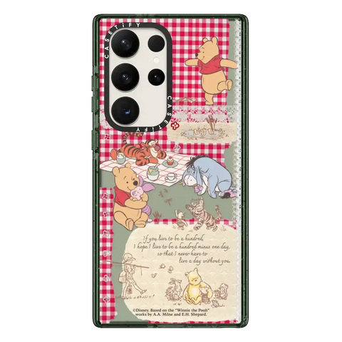 Winnie The Pooh Picnic Collage Phone Case