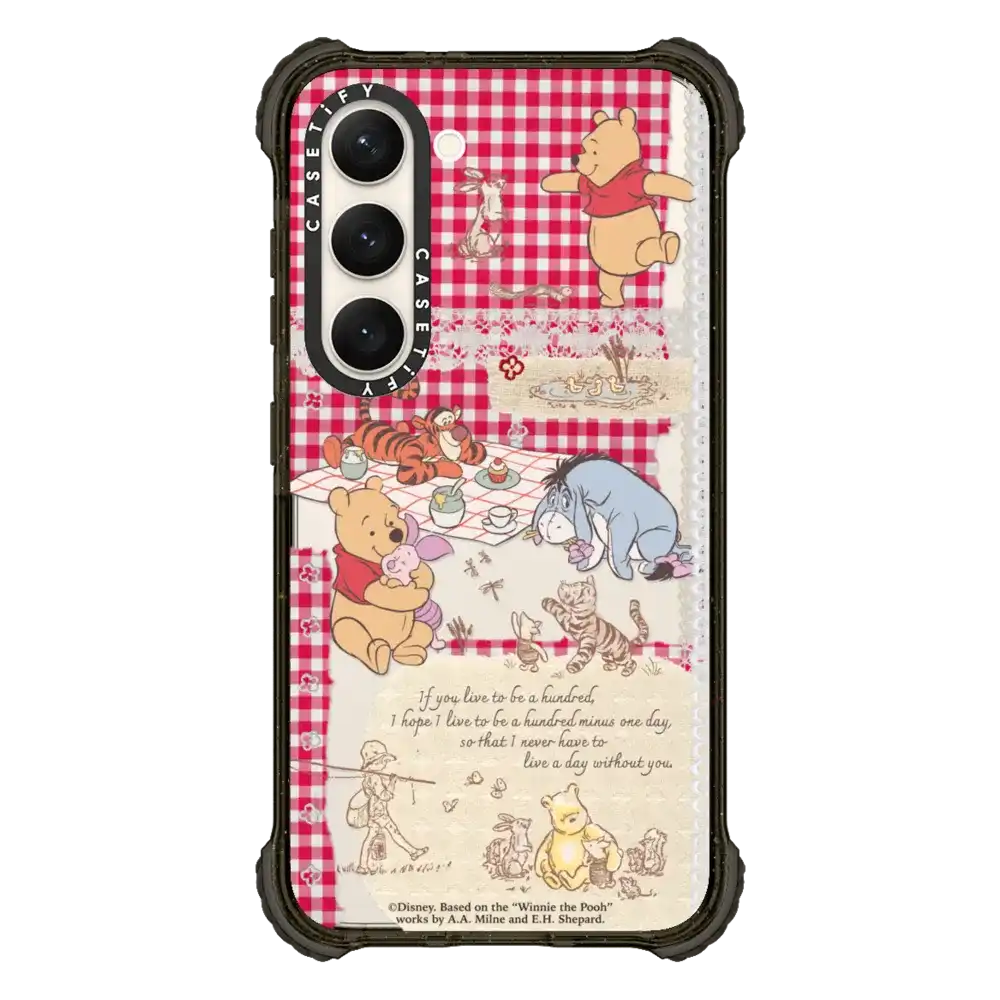 Winnie The Pooh Picnic Collage Phone Case