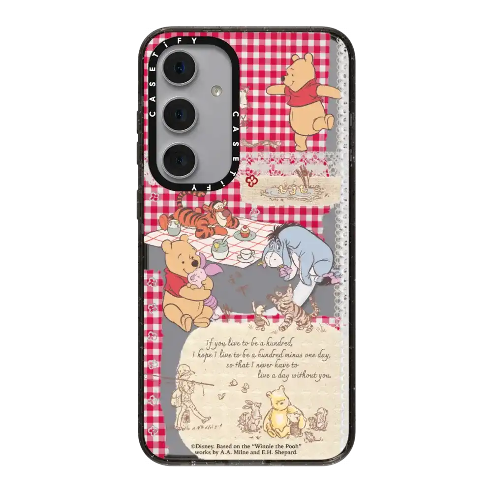 Winnie The Pooh Picnic Collage Phone Case