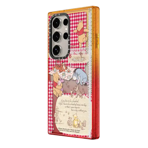 Winnie The Pooh Picnic Collage Phone Case
