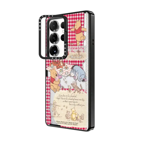 Winnie The Pooh Picnic Collage Phone Case