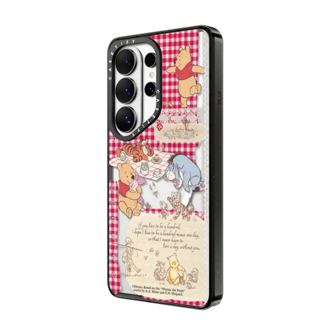 Winnie The Pooh Picnic Collage Phone Case