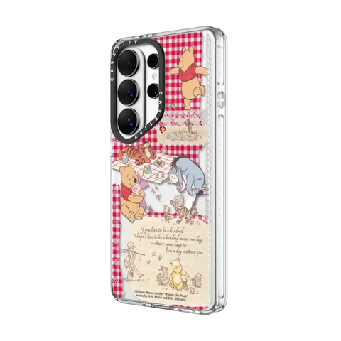 Winnie The Pooh Picnic Collage Phone Case