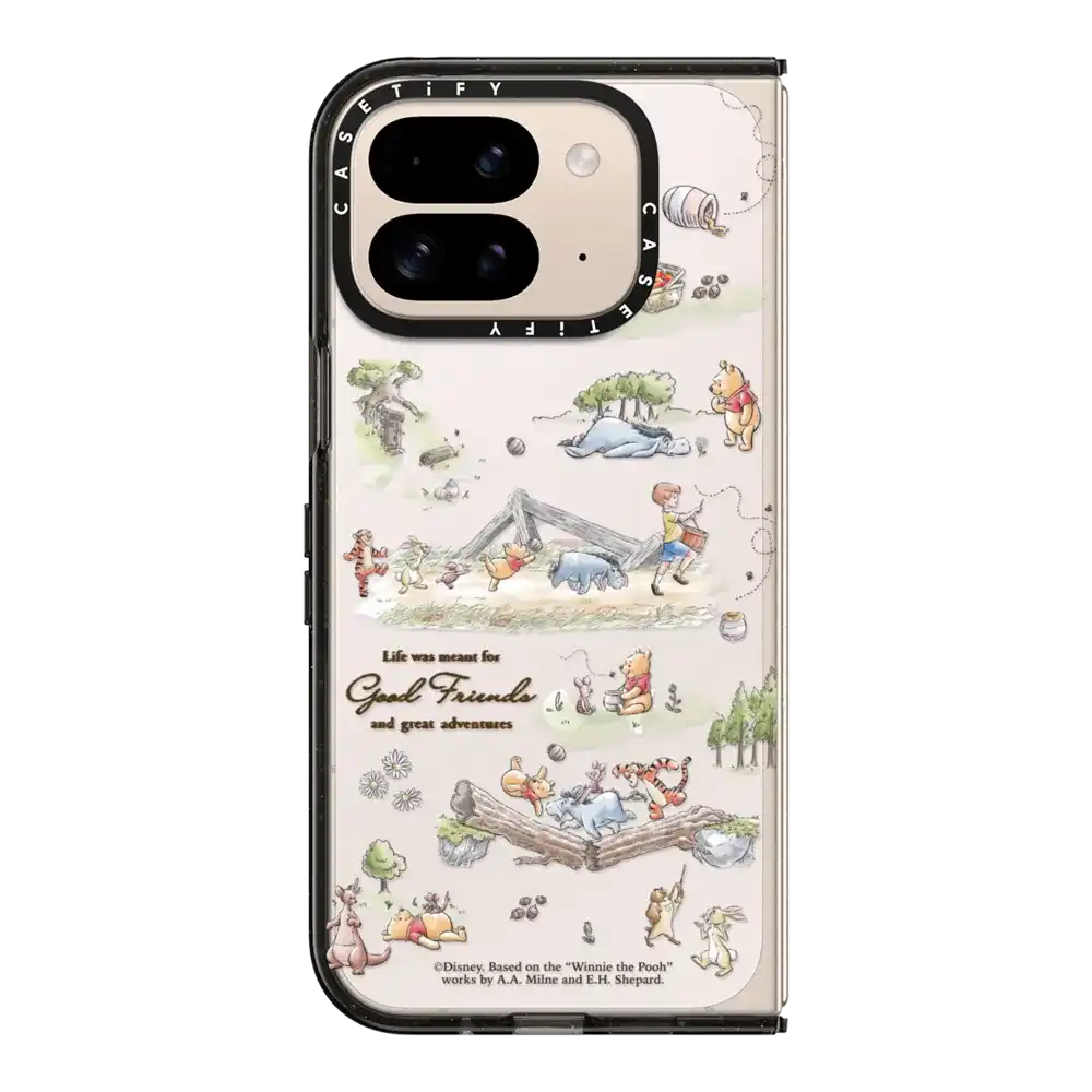 Winnie The Pooh Map Medley Phone Case