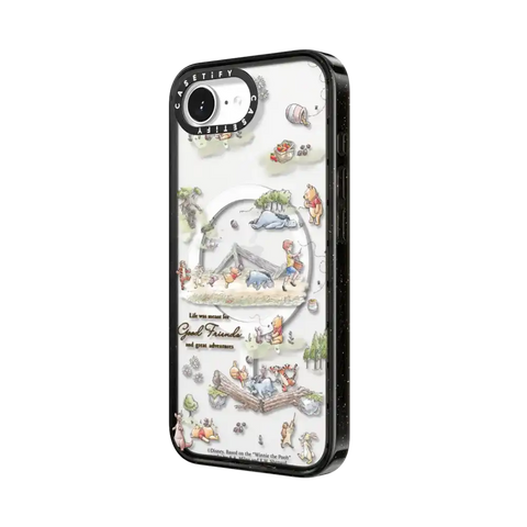 Winnie The Pooh Map Medley Phone Case