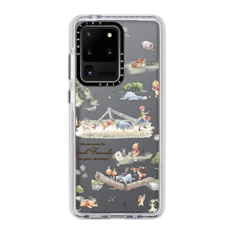 Winnie The Pooh Map Medley Phone Case