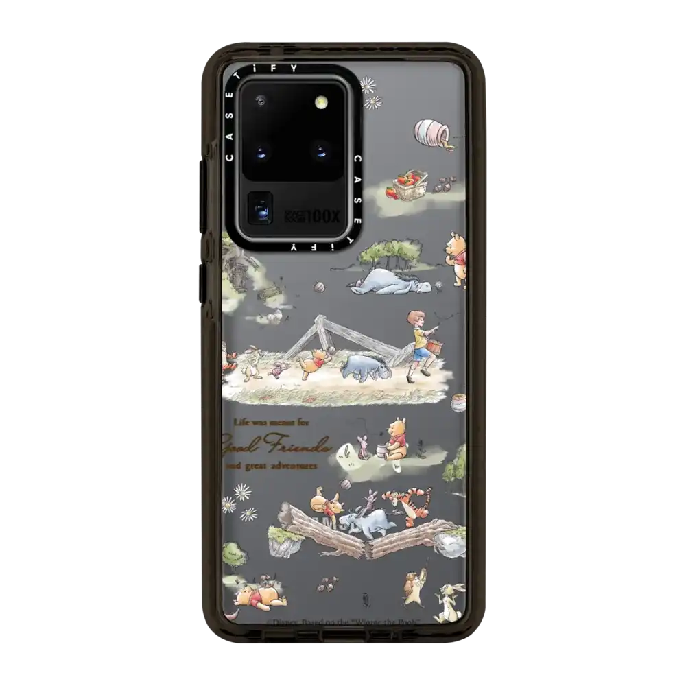 Winnie The Pooh Map Medley Phone Case