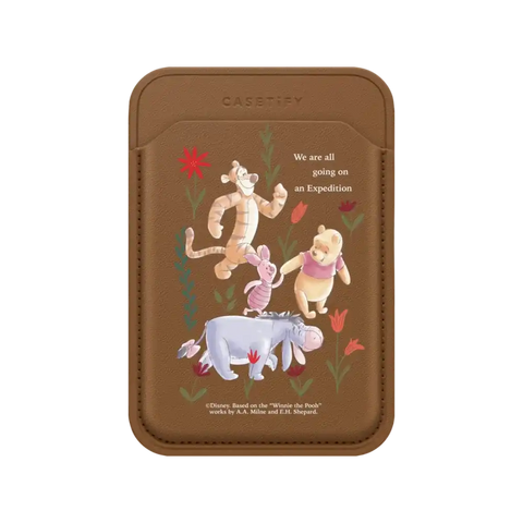 Winnie The Poooh Let's Exlplore Together Snappy Wallet