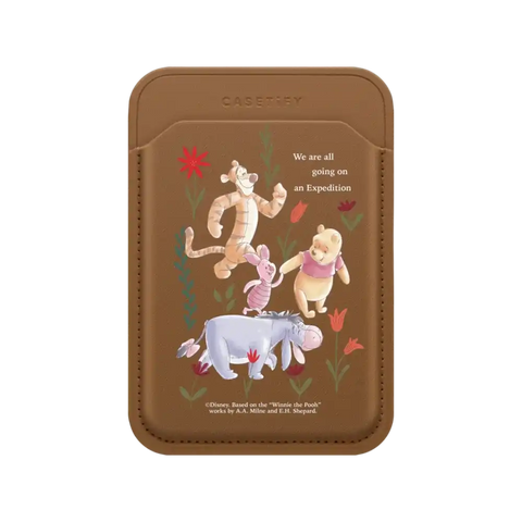 Winnie The Poooh Let's Exlplore Together Snappy Wallet