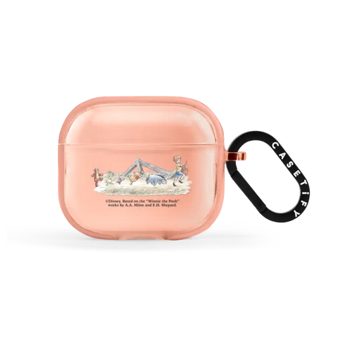 Winnie The Pooh & Friends Walk Along Together Earbuds Case