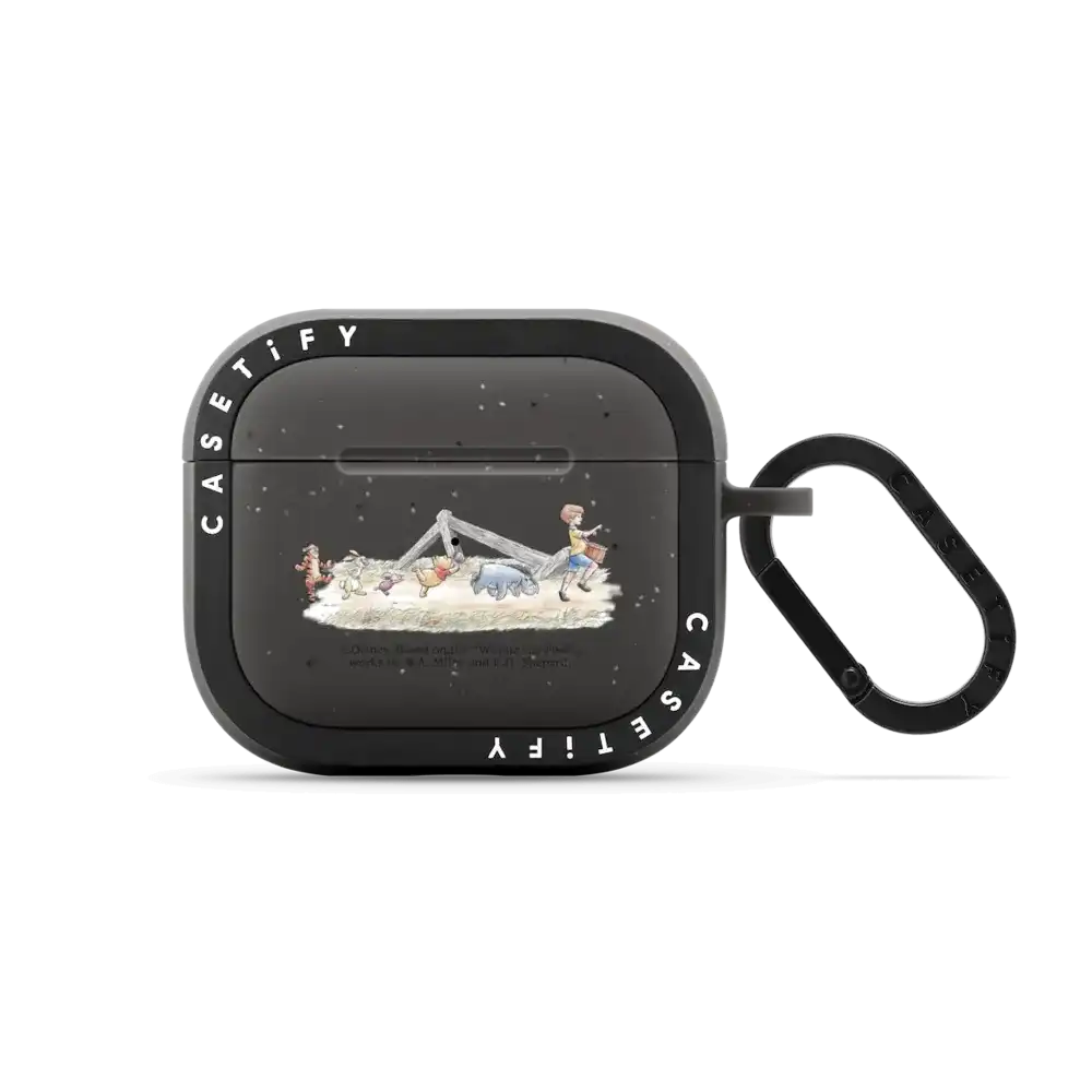 Winnie The Pooh & Friends Walk Along Together Earbuds Case