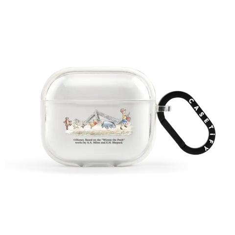Winnie The Pooh & Friends Walk Along Together Earbuds Case