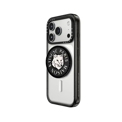 Maison Kitsuné Dove White Fox Head Gripstand