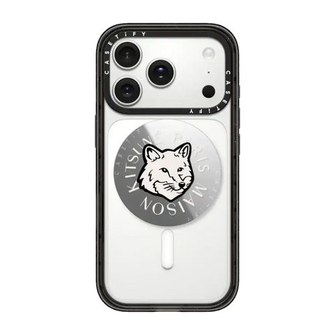 Maison Kitsuné Dove White Fox Head Gripstand