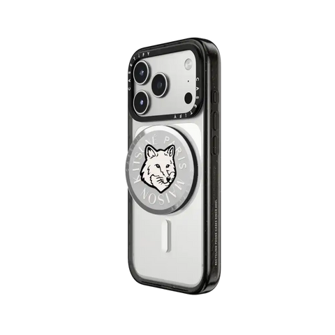 Maison Kitsuné Dove White Fox Head Gripstand