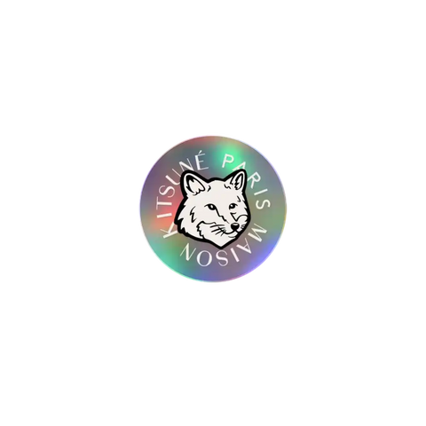 Maison Kitsuné Dove White Fox Head Gripstand