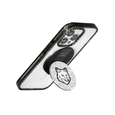 Maison Kitsuné Dove White Fox Head Gripstand