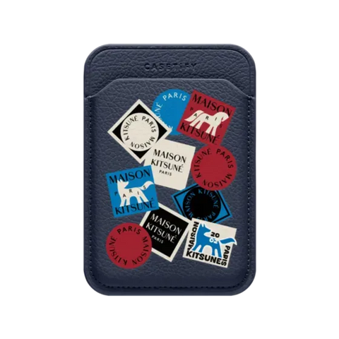 Maison Kitsuné Art Gallery Fox Sticker Snappy Wallet