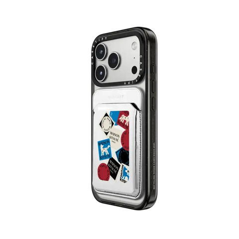 Maison Kitsuné Art Gallery Fox Sticker Snappy Wallet