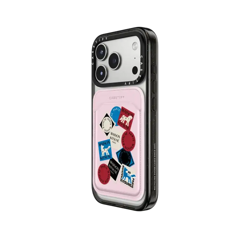 Maison Kitsuné Art Gallery Fox Sticker Snappy Wallet