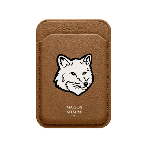 Maison Kitsuné Signature Fox Head Snappy Wallet