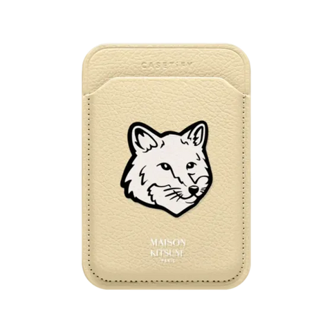 Maison Kitsuné Signature Fox Head Snappy Wallet