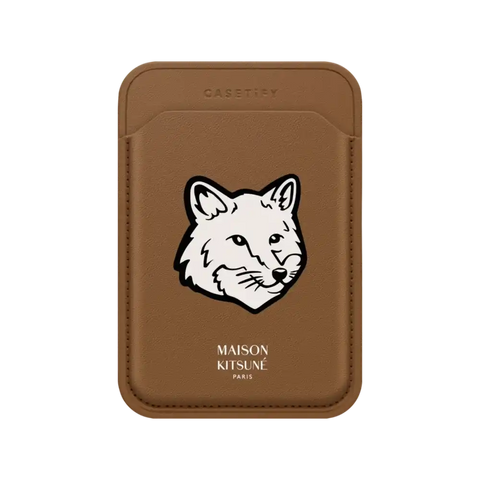 Maison Kitsuné Signature Fox Head Snappy Wallet