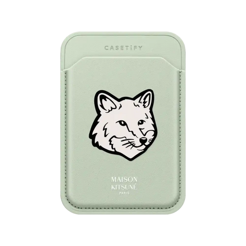 Maison Kitsuné Signature Fox Head Snappy Wallet