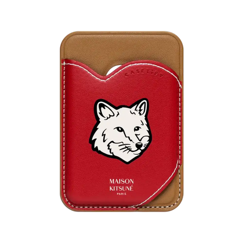Maison Kitsuné Signature Fox Head Snappy Wallet