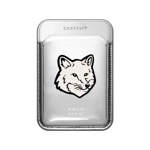 Maison Kitsuné Signature Fox Head Snappy Wallet