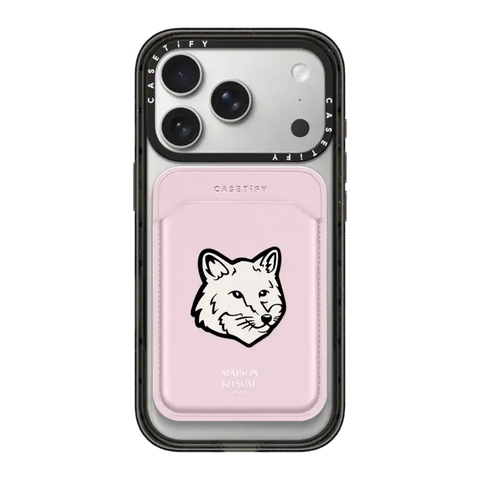 Maison Kitsuné Signature Fox Head Snappy Wallet
