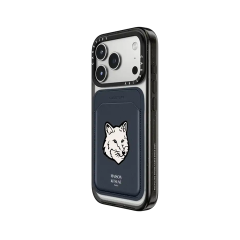 Maison Kitsuné Signature Fox Head Snappy Wallet