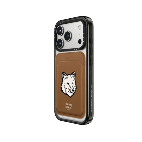 Maison Kitsuné Signature Fox Head Snappy Wallet
