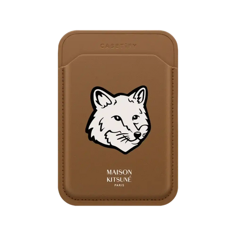 Maison Kitsuné Signature Fox Head Snappy Wallet