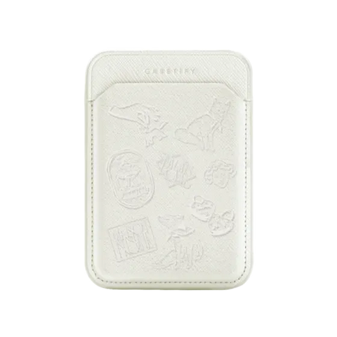 Maison Kitsuné Art Nouveau Stamps Snappy Wallet