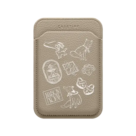 Maison Kitsuné Art Nouveau Stamps Snappy Wallet