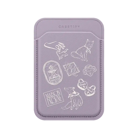 Maison Kitsuné Art Nouveau Stamps Snappy Wallet